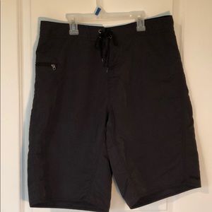 PATAGONIA Men’s BLACK BOARD SHORTS Size 35”